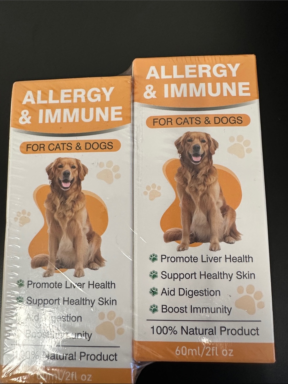 Allergy & Immune Supplement for Dogs - Orange